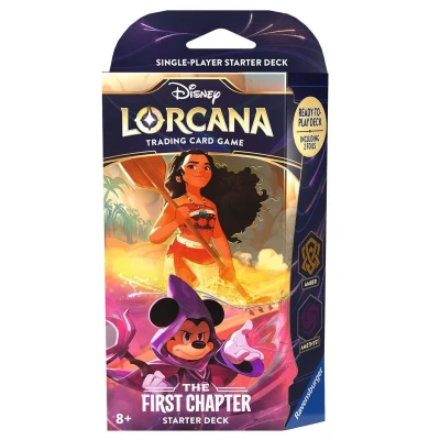 Afbeelding van Disney Lorcana The First Chapter Starter Deck: Sorcerer Mickey &amp; Moana (inclusief booster)