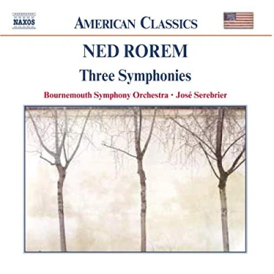 Afbeelding van Bournemouth Symphony Orchestra, José Serebrier Rorem: Three Symphonies (CD)