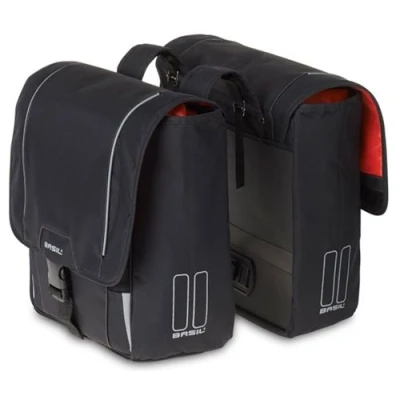 Image de Basil sacoche double Sport Design 32 litres noir