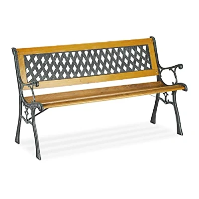 Afbeelding van Relaxdays, Tuinbank, Tuinbank
