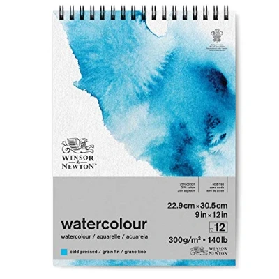 Afbeelding van Winsor &amp; Newton Watercolour 22.9cm x 30.5cm Spiraal