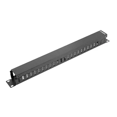 Afbeelding van Lanberg AK 1201 B rackaccessoire Kabelbeheerpaneel