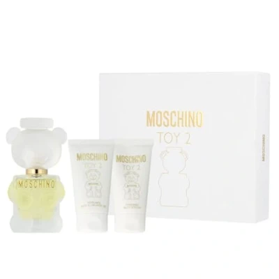 Afbeelding van Moschino Toy 2 Giftset 50 ml eau de parfum spray + showergel bodylotion cadeauset voor dames