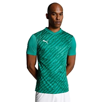 Afbeelding van Puma Team Ultimate Shirt Korte Mouw Heren Pepper Green Maat: S