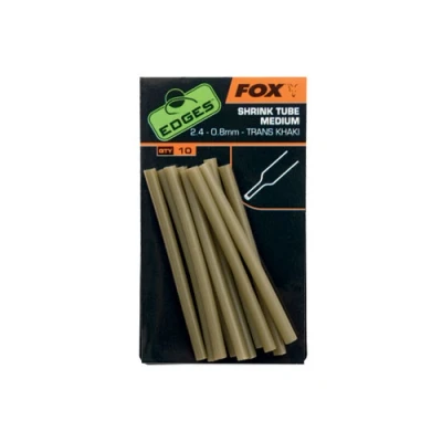 Image de Fox Edges Schrink Tube Trans Khaki Maat : Large 3.0 1.0mm