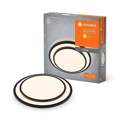 Afbeelding van LEDVANCE ORBIS BERLIN plafondlamp, zwart, 16W, 2000lm