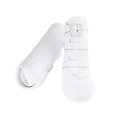 Image de Eskadron Flextrainers Classic Sports Pro Dressage Jambes Avant BlancVendu par Agradi