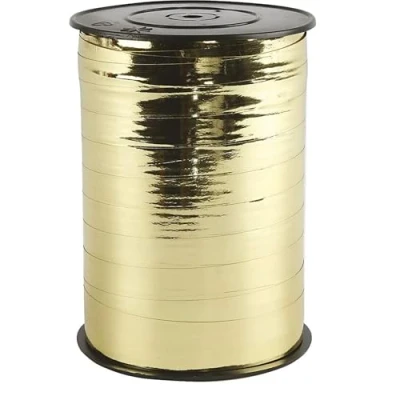 Afbeelding van Creativ Company Cadeaulint Goud Metallic, 250m