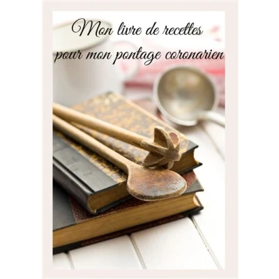Image de mon livre de recettes pour pontage coronarien