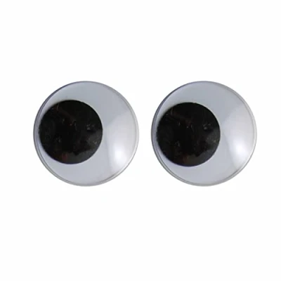 Afbeelding van Vaessen Creative Wiebeloogjes 25mm 1000st