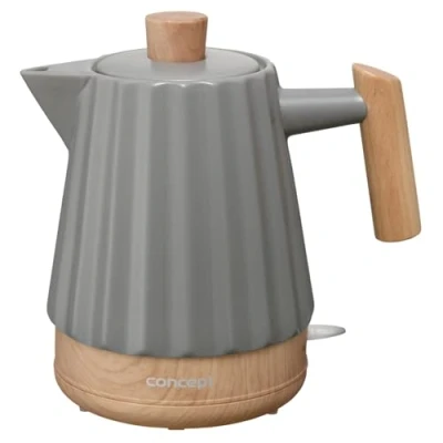 Afbeelding van Concept Waterkoker keramisch 1500W 1,5L donkergrijs RK0092