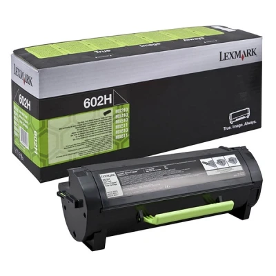 Image de Lexmark 602H à rendement élevé noir originale cartouche de toner LCCP, LRP