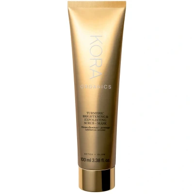 Afbeelding van KORA Organics Turmeric Brightening &amp; Exfoliating Mask 2 in 1 100 ml