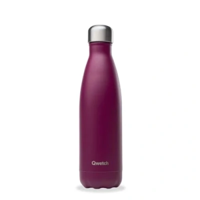 Afbeelding van Qwetch Thermosfles wijnmoer 500 ml Drinkfles voor onderweg van roestvrij staal 24 uur koud en 12 warm Waterdicht, BPA vrij herbruikbaar