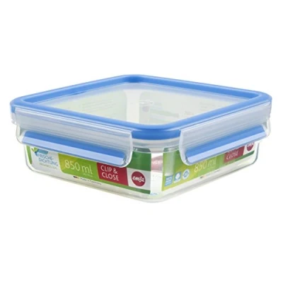 Afbeelding van Emsa Clip &amp; close boite alimentaire carree 0,85l 508536