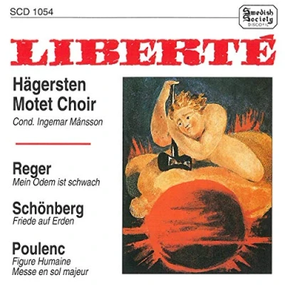 Afbeelding van Hagersten Motet Choir Liberte (Choir Works) (CD)