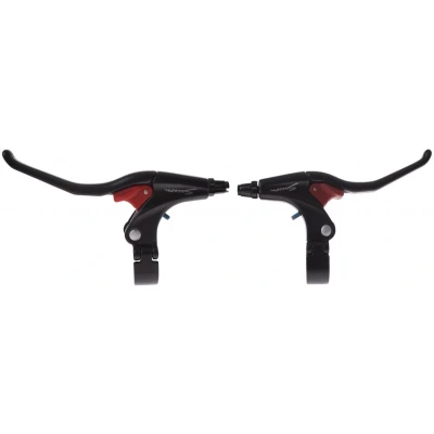 Afbeelding van Saccon Remgrepenset V brake 3 vinger Zwart Aluminium 2 delig