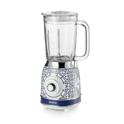 Afbeelding van Ariete Capri 0583 Italiaans design blender 1100 Watt glazen kan 1,5 liter inhoud Ice crush