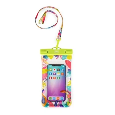 Afbeelding van Legami waterdichte hoes voor mobiele telefoon, drijvend smartphonehoesje, tas, luchtdichte sluiting, touchscreen, duikhoes max. 6,5 inch, 10,7 x 22 1,3 cm