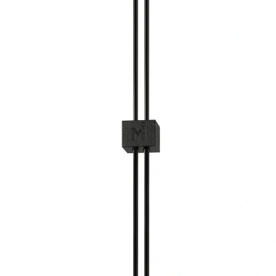Afbeelding van Maytoni Supersymmetry LED hanglamp, zwart