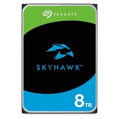 Image de Seagate SkyHawk Surveillance HDD ST8000VX004 Disque dur 8 To interne 3.5&quot; SATA 6Gb/s 7200 tours/min mémoire tampon : 256 Mo