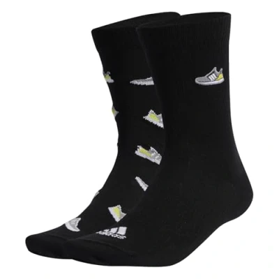 Afbeelding van adidas Calzini Run X Ultraboost Shoe Love Graphic 2 Paia uniseks sokken