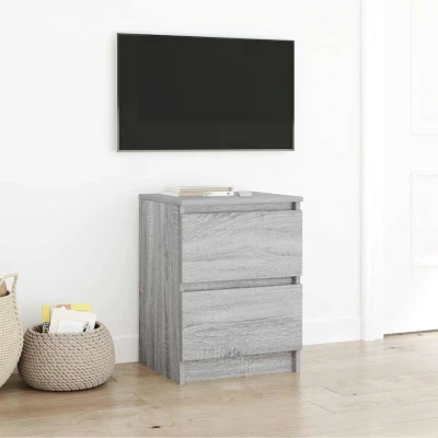 Afbeelding van vidaXL Tv meubel 40x35x54 cm spaanplaat grijs sonoma