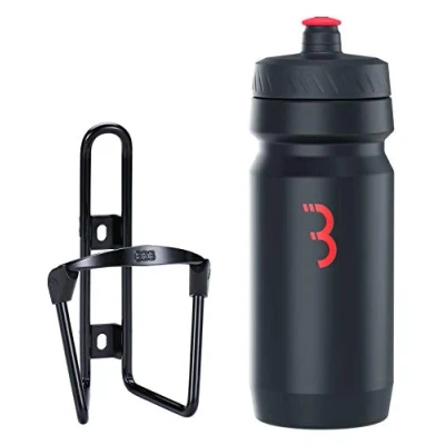 Afbeelding van BBB Cycling FuelTank Aluminium Bidonhouder met Bidon 550ml Zwart / Rood Racefiets &amp; Mountainbike Drinkbushouder Fiets BBC 03C