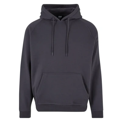 Afbeelding van Urban Classics Blank Hoodie, Heren, Maat: Large, Darkshadow