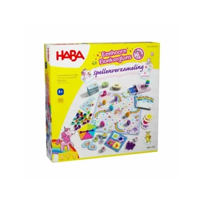 Afbeelding van HABA Eenhoorn Flonkerglans Spellenverzameling