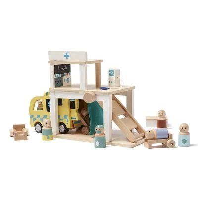 Afbeelding van Kids Concept Ziekenhuis Aiden Houten speelgoed