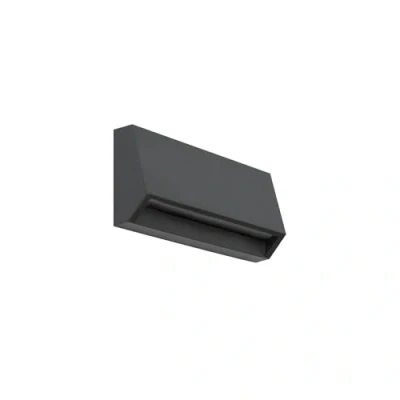 Afbeelding van Faro 70658 MUST 2 LED wandlamp donkergrijs