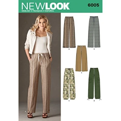 Image de New Look NL6005 Patron de Couture Pantalon 22 x 15 cm