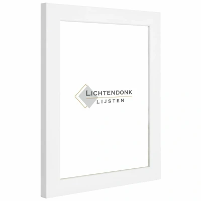 Afbeelding van Fotolijst Hout Wit 15 x 20 cm