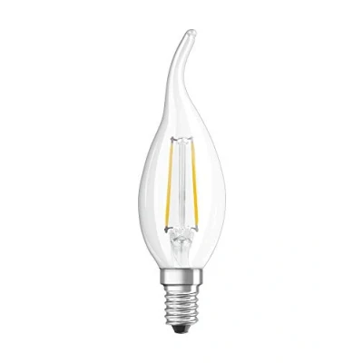 Afbeelding van OSRAM 4058075434561 LED lamp Energielabel E (A G) E14 Kaars windlicht 4 W = 40 Warmwit (Ø x l) 35 mm 119 1 stuk(s)