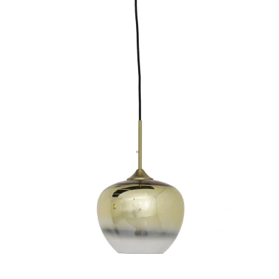 Afbeelding van Mayson hanglamp 1L Ø23 cm goud glas