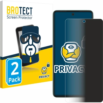 Afbeelding van BROTECT privacy screenprotector voor Samsung Galaxy A52 / 5G Folie Beschermfolie Blauwlichtfilter (2 Stuks)