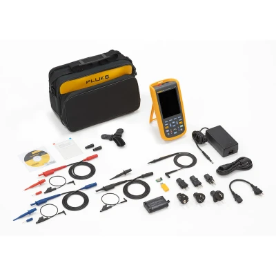 Afbeelding van Fluke 124B/EU Handoscilloscoop 40 MHz 2 kanaals 4 GSa/s Multimeterfuncties 1 stuk(s)