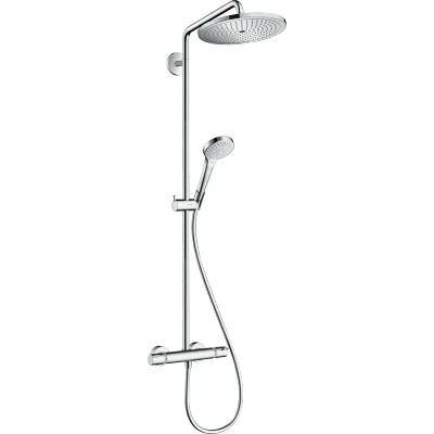 Afbeelding van hansgrohe Croma Select S Showerpipe 280 1jet EcoSmart 9 l/min met thermostaat chroom