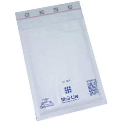 Afbeelding van Mail Lite Luchtkussenenveloppen, Kraft, C/0, 150 X 210 Mm, Doos Van 10 Stuks Enveloppen