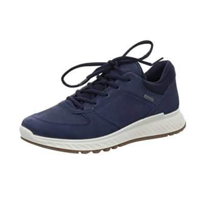 Afbeelding van Ecco Exostride W sneakers blauw Leer Dames Maat 43