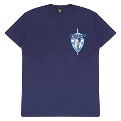 Afbeelding van Popgear Wwe Claymore Country T shirt voor heren, marineblauw, modieuze shirts heren (1 stuk), Marine.