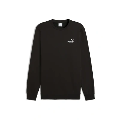 Afbeelding van Essentials No. 1 logo top met ronde hals voor Heren, Zwart, Maat S PUMA