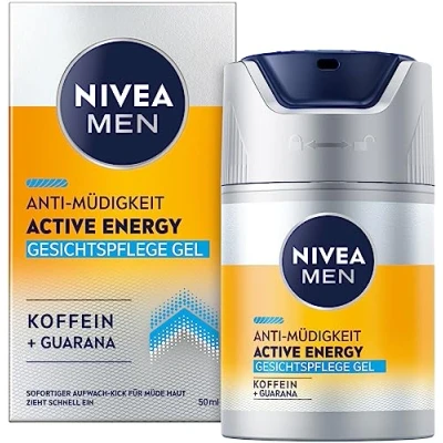 Afbeelding van Nivea MEN Active Energy FACE CARE GEL Dagcrème, Heren, Maat: 50 ml,