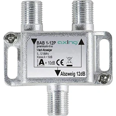 Afbeelding van Axing BAB 1 12P Kabel TV lasdoos voudig 5 1218 MHz
