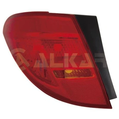 Afbeelding van ALKAR 2212752 Achterlicht rechts Buitenste deel R5W Zonder lamphouder OPEL: Meriva B
