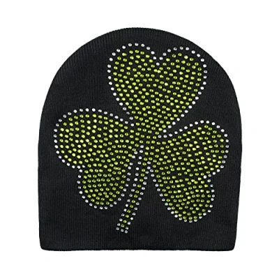 Afbeelding van Boland Beanie Shiny shamrock Één maat Volwassenen Unisex St. Patrick&#039;s Day