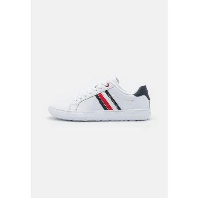 Afbeelding van Tommy Hilfiger Essential Cupsole Sneakers laag, Dames, Maat: 40, White Leer en imitatieleer