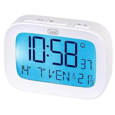 Afbeelding van Trevi SLD 3850 Digitale klok Overige Wit