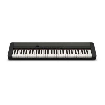 Image de Clavier compact Casio CT S 1 BK avec 61 touches et sonorités vintage Noir